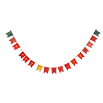 Christmas Paper Banner, assorted